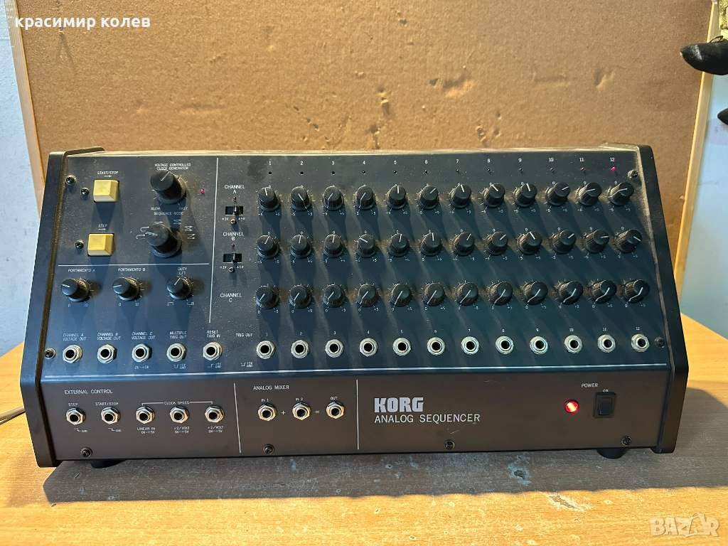 аналогов секвенсер "Korg SQ-10", снимка 1