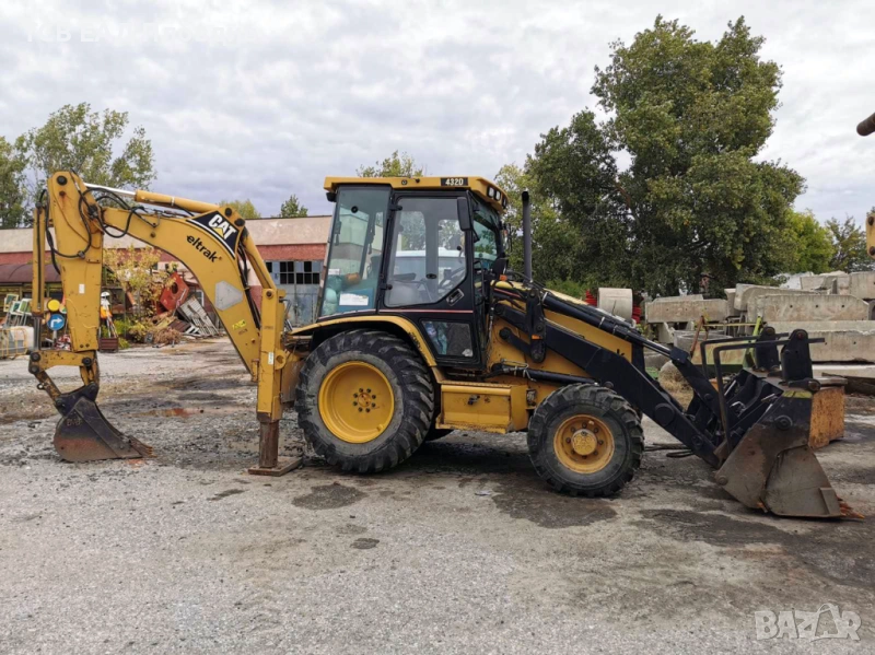 Услуга с комбиниран багер Cat 432 D в град Пловдив и региона, снимка 1