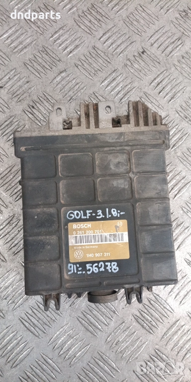 Компютър VW Golf 3 1.8i 1991г. 1H0907311 0261200701 , снимка 1