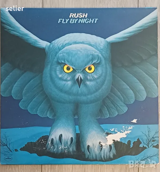 Rush ‎– Fly By Night Made in USA Щатско издание 1975г PRC, Richmond Pressing Състояние на винила:VG+, снимка 1