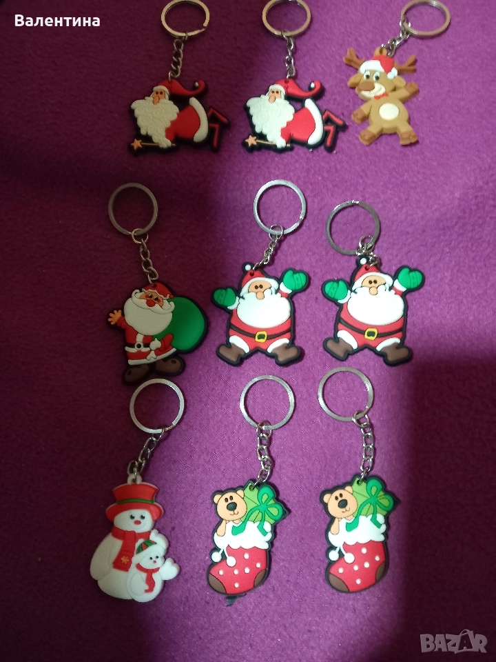 Новогодишни ключедържатели, снимка 1