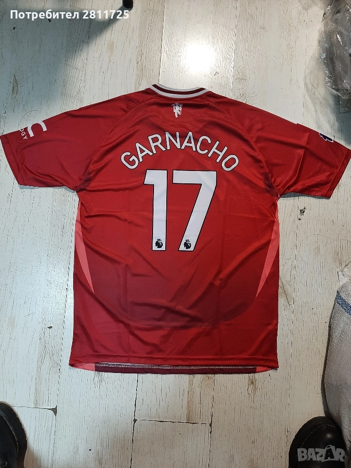 Тениска Манчестър Юнайтед Гарначо сезон 2024/25, снимка 1