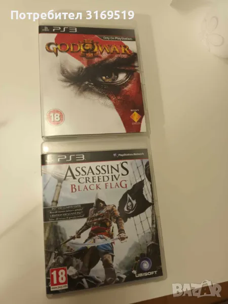 Игри за PS3 - God of war , Assassin's Creed Black Flag, GTA V, снимка 1