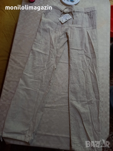 Нов ленен спортен панталон, с етикет , снимка 1