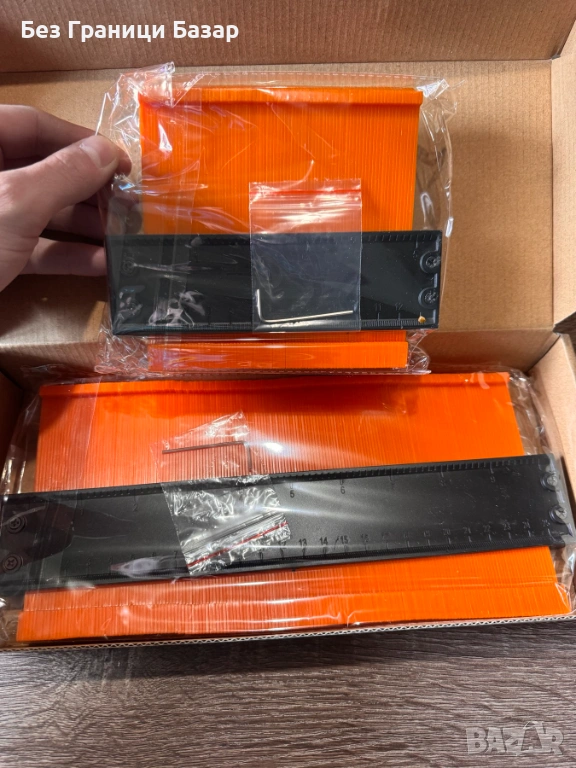 Нов Инструмент за копиране на форми контурна линия комплект 2 броя шаблон, снимка 1