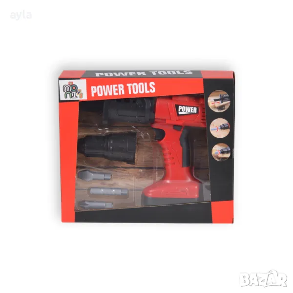 Винтоверт и трион Power Tools 5 части , снимка 1