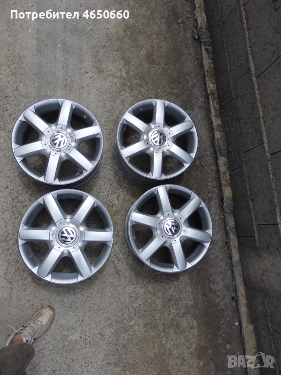 17 цолови алуминиеви джанти VW Таурек, Т5 и Т6, снимка 1
