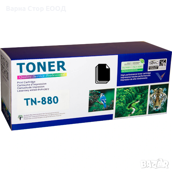 Brother TN-880 (TN880) съвместима тонер касета (12K), снимка 1