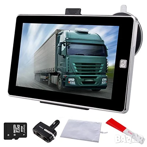 iGO gps navigation e28 baytter 7" bluetooth 5v 2a miniUSB av/in tf-slot headphone-out igo primo, снимка 1