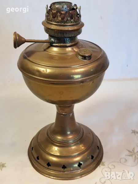 Ретро газена лампа Отто Мюллер   7/3, снимка 1