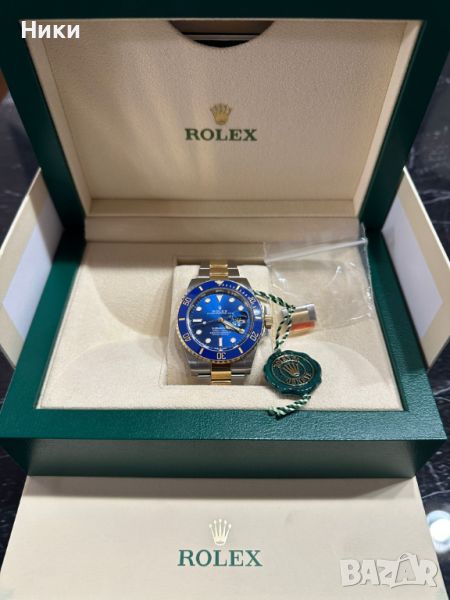 Rolex Submariner 18 K gold  Като НОВ!, снимка 1