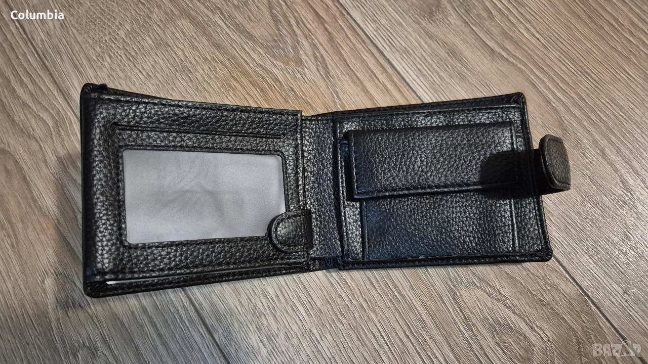 Стилен портфейл естествена кожа, снимка 1