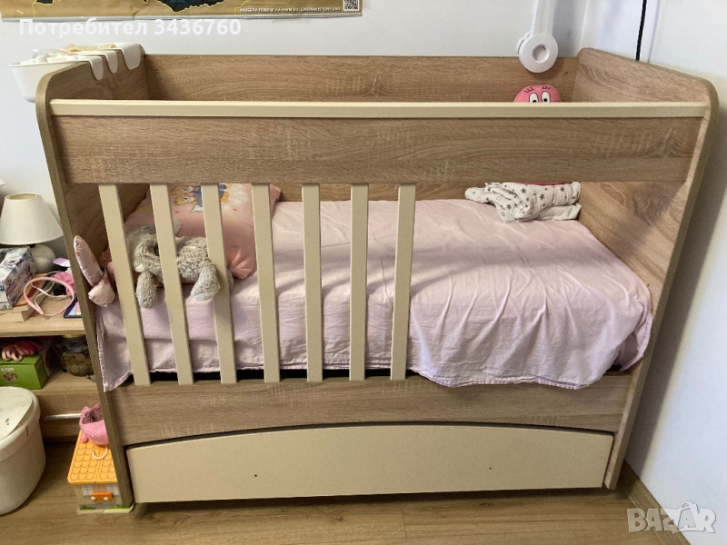 Бебешко легло - люлка 60x120, снимка 1