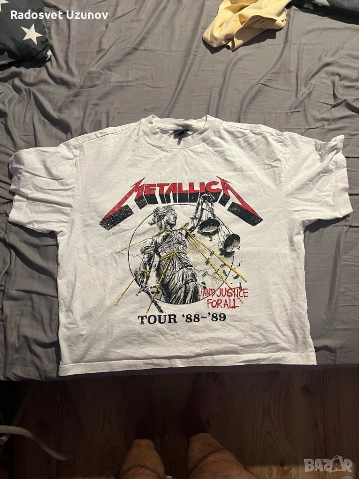 Тениска Metallica на H&M, снимка 1