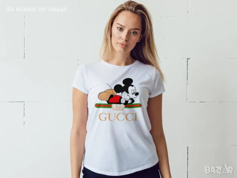 Gucci Дамска Тениска👚Дамска Блуза С Къс Ръкав Гучи Код LFS291, снимка 1