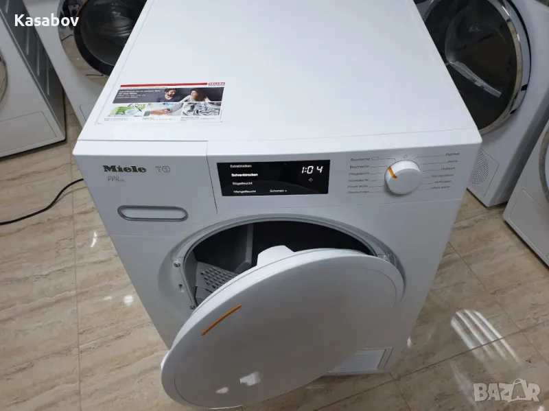 Miele Сушилня - Дясно Отваряне с Термопомпа Миеле 12м Гаранция, снимка 1