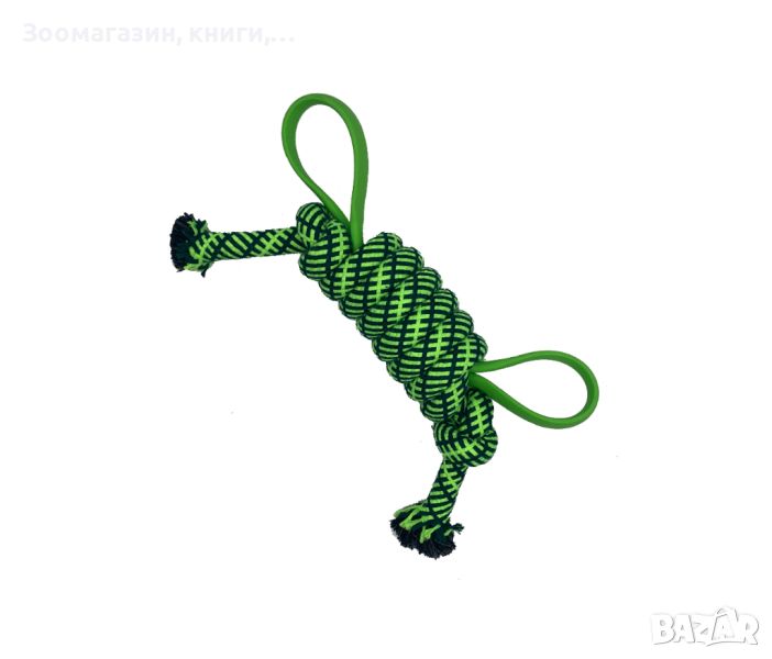 Играчка за куче PET INT ROPE TOY w TPR-MINT FLAVOR 20cm 40074, снимка 1