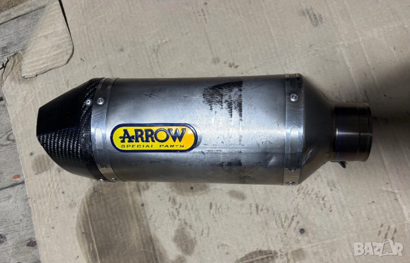 Титаниев ауспух Arrow 60мм, снимка 1