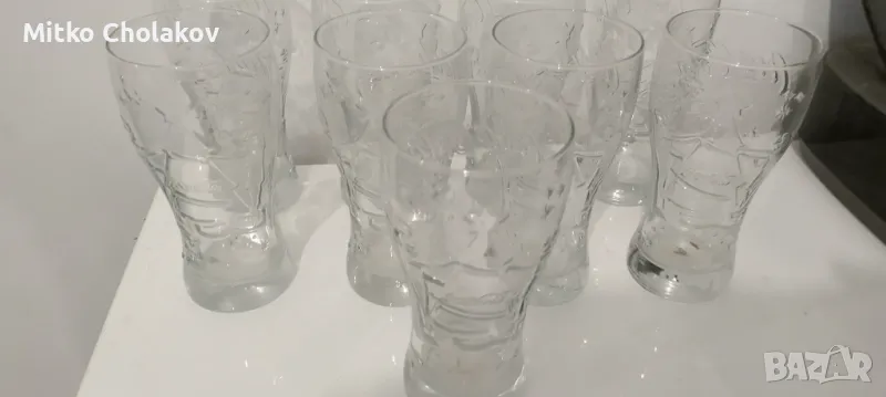 Продавам комплект 6 броя коледни чаши Кока-Кола, снимка 1