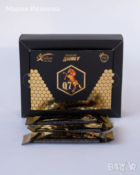 Q7 gold epimedium / Q7 GOLD епимедиум сашета 12х15гр, снимка 1