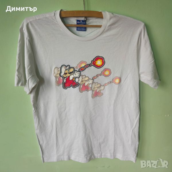 Super Mario Champion тениска t-shirt limited edition Large nintendo, снимка 1