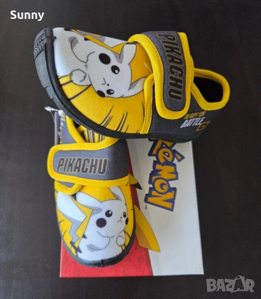 Детски пантофи Покемон Пикачу, снимка 1