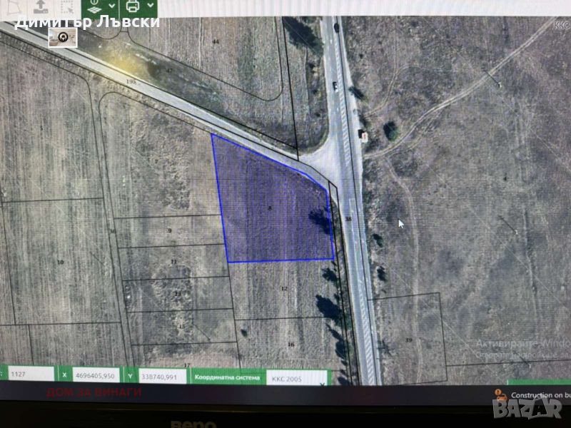 Чудесен ъглов парцел със 115 метра лице на главен път!, снимка 1