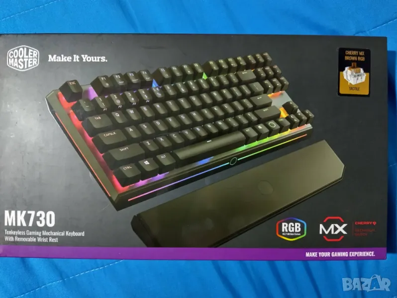 Клавиатура Cooler Master MK730 TKL, снимка 1