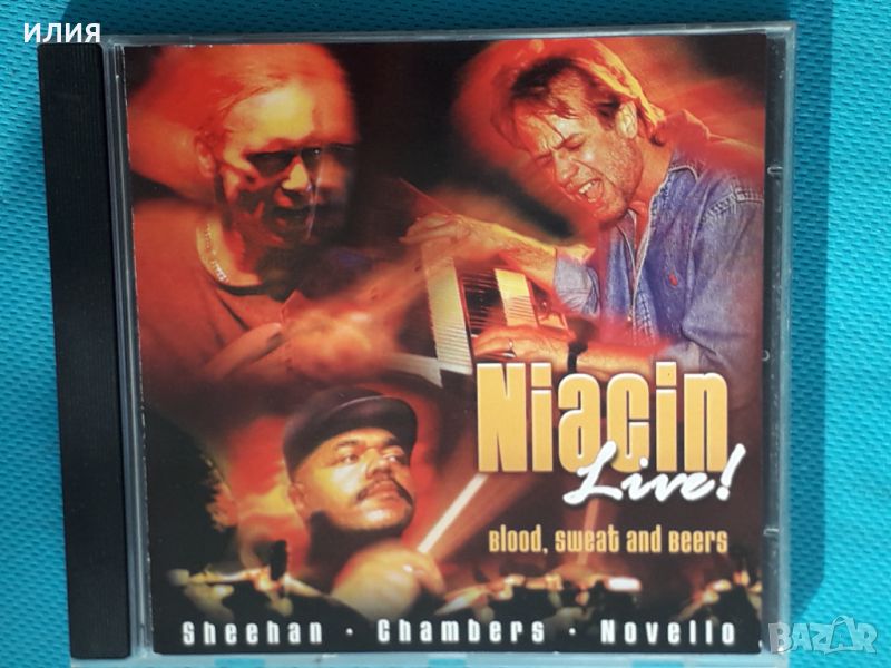 Niacin – 1997 - Live! Blood, Sweat & Beers(Irond – IROND CD 08-DD595)(Fusion), снимка 1