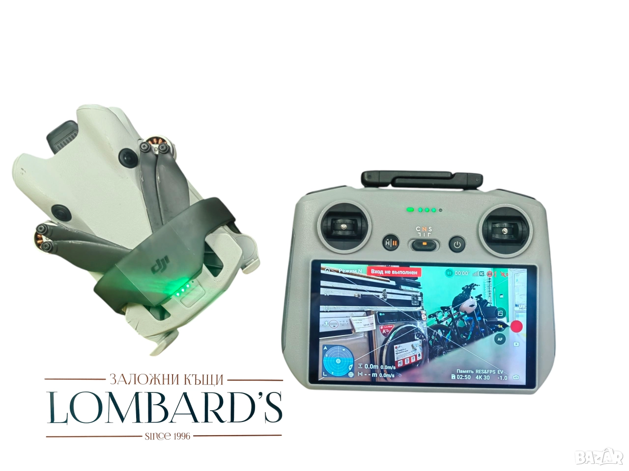 Dji mini 4 Pro + RC 2+ 3 батерии, снимка 1