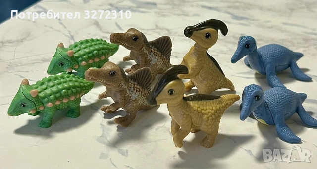 Играчки от яйца Kinder серия динозаври, снимка 2 - Колекции - 53595523