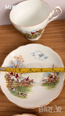 Троен сет за чай Regency - 2 броя, снимка 5 - Сервизи - 53964202