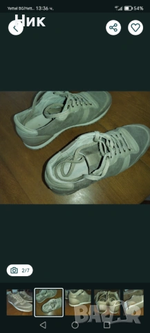 Продавам спортни обувки от естествена кожа и набук , снимка 6 - Спортно елегантни обувки - 53754912