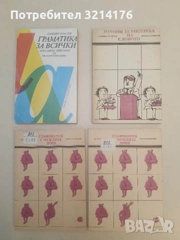 Начини за употреба на словото - Владко Мурдаров