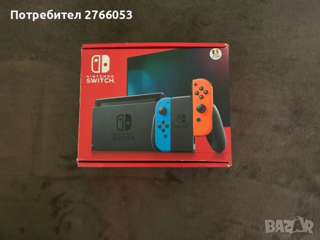 Nintendo switch + 128gb microsd card + 20+ игри, снимка 2 - Nintendo конзоли - 48495224