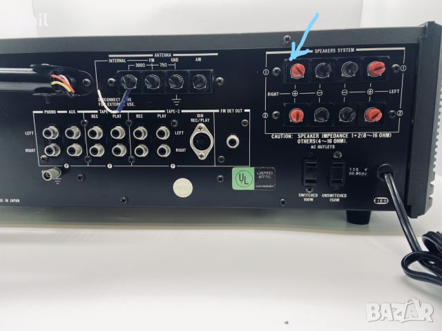 JVC JR-S200 Stereo Receiver , снимка 5 - Ресийвъри, усилватели, смесителни пултове - 46030636