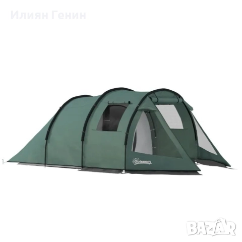 Къмпинг палатка Outsunny за 3-4 души, 
