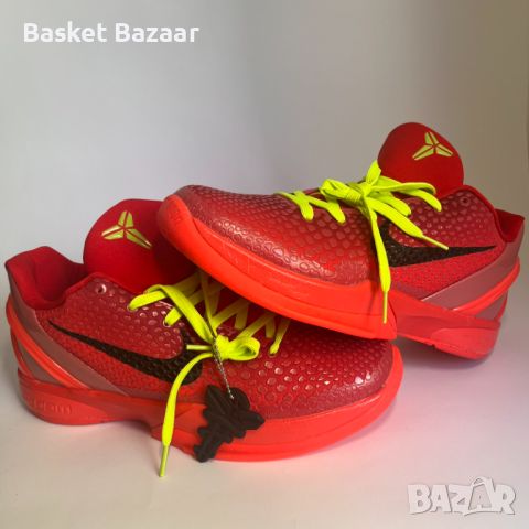 Nike Kobe 6 Reverse Grinch, снимка 3 - Баскетбол - 45287160