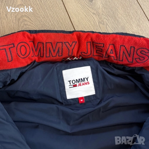 Мъжко яке Tommy Jeans Essentials | M размер, снимка 4 - Якета - 52898646