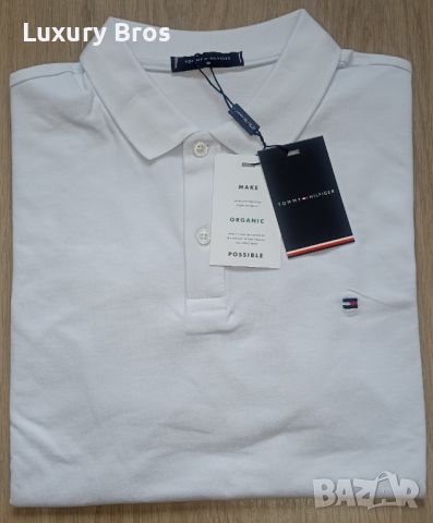 Мъжки тениски с яка Tommy Hilfiger, снимка 2 - Тениски - 45853962