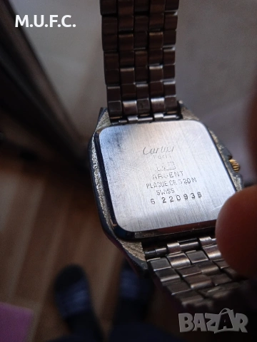 Часовник Cartier 6220 24Gold Дамски , снимка 10 - Антикварни и старинни предмети - 53845043