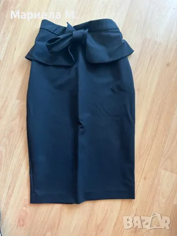 Zara, официална пола, XS, висока талия, снимка 1 - Поли - 49401814