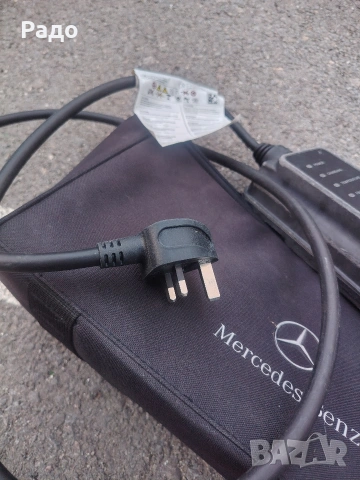 Оригинално преносимо зарядно type2 за електромобил Мерцедес Mercedes, снимка 4 - Аксесоари и консумативи - 53991884