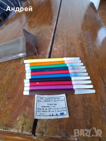 Стари флумастери #14, снимка 3 - Ученически пособия, канцеларски материали - 50607406