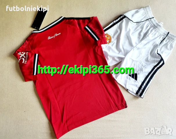 Манчестър Юнайтед титулярен детски футболен екип 2025/26, снимка 2 - Детски комплекти - 38850560