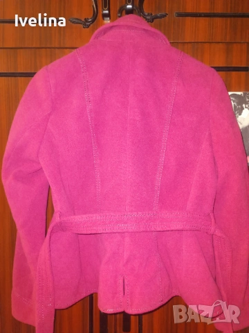 Розово палто , снимка 2 - Палта, манта - 53470855