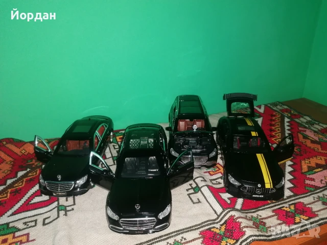 Метални колички с отварящи се врати,работещи фарове и звук от двигател, снимка 6 - Колекции - 51132457