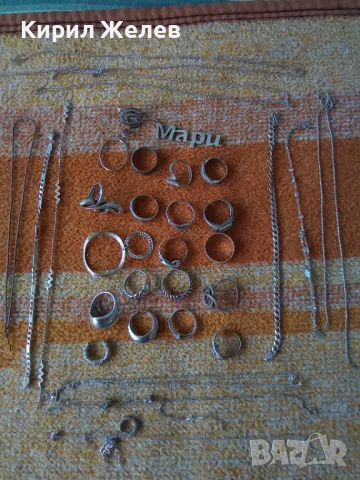 100 грама сребърни накити за поправка за реставрация за части или за материал 50654, снимка 8 - Колиета, медальони, синджири - 50238317