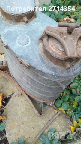 Медна пръскачка , снимка 2 - Антикварни и старинни предмети - 52276453