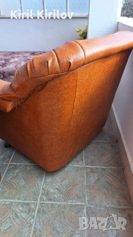 3 бр кожени фотьойла , снимка 8 - Дивани и мека мебел - 53743513